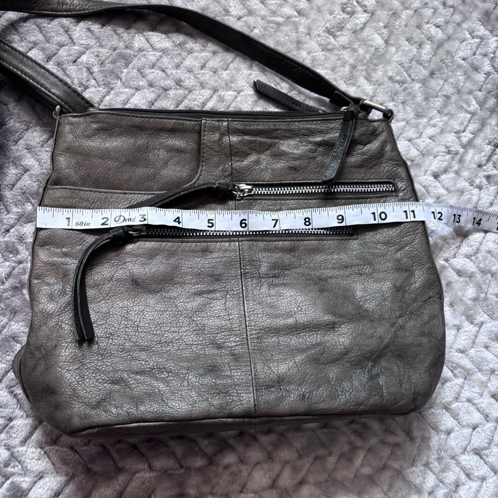 ⭐️⭐️⭐️Great American Leather Works green and black Leather purse - Picture 12 of 13